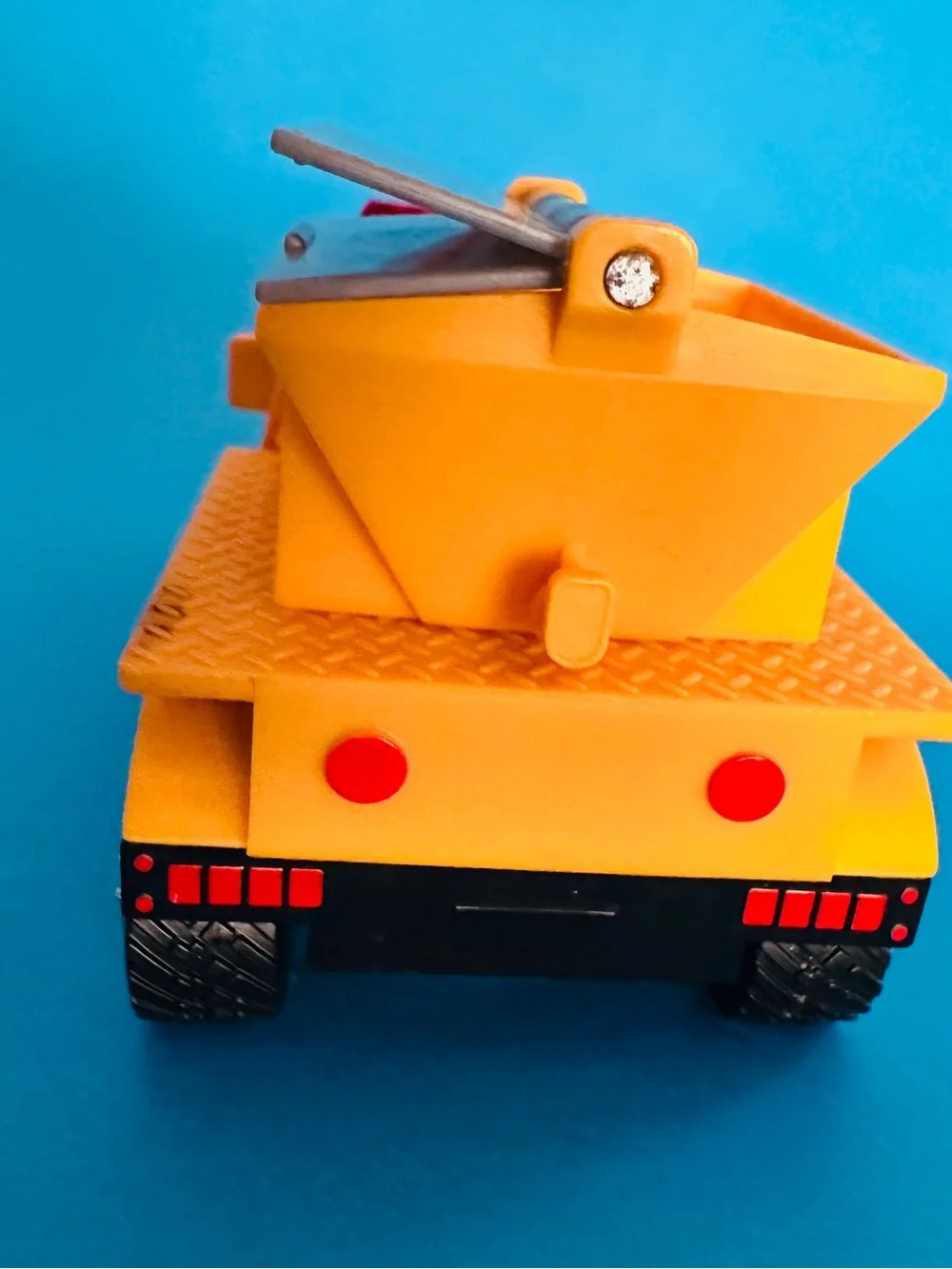 Lil Truckers City Snow Plow & Spreader Die Cast Truck Lil Road Marks Toy 4.75”
